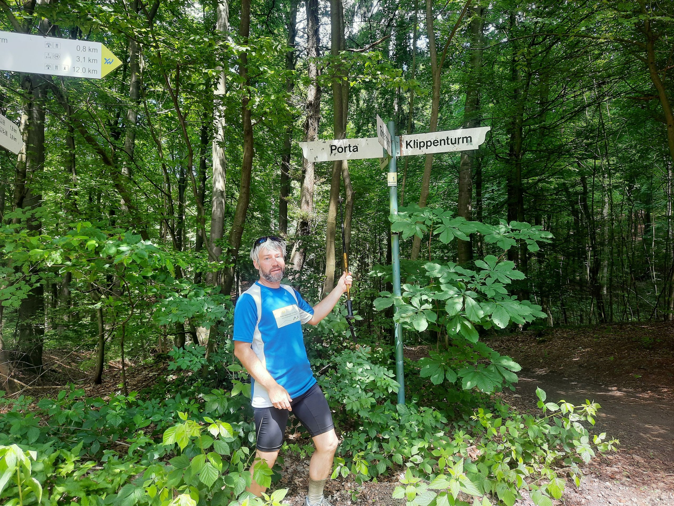 In der Nähe der Luhdener Klippe